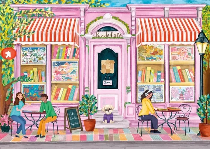 Puzzle café 1000 pièces MAGNOLIA