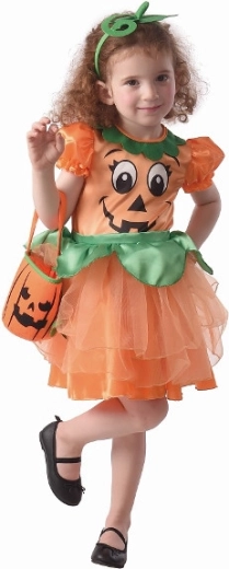 Costume enfant citrouille 92/104 cm