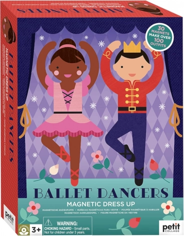 Ensemble d'habillage magnétique Petit Collage pour danseurs de ballet
