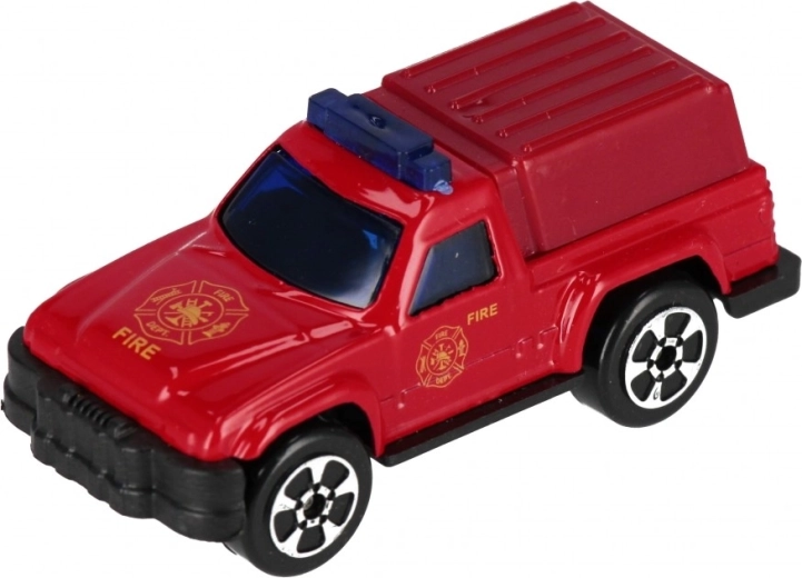 Petite voiture de pompiers incluse dans le pack
