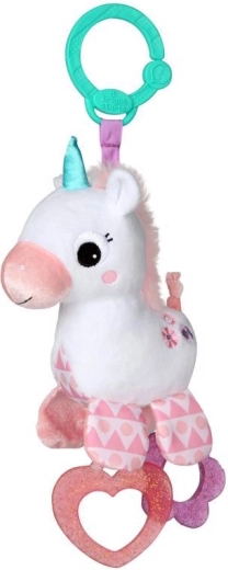 Bright Starts licorne suspendue Sparkle & Shine avec anneau en C