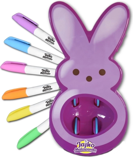 Epee Jajko Malowanko, lapin violet pour peindre les œufs