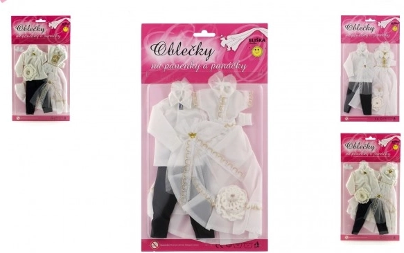 Svatba - tenues pour poupées