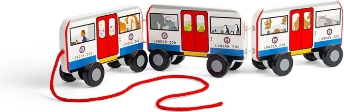 Bigjigs Toys Jouet à tirer Métro de Londres