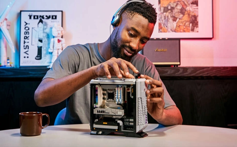 Des composants réalistes comme sur un vrai PC