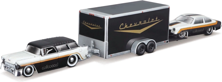 Maisto Design Team Haulers Chevrolet Nomad 1955 et Chevrolet Vega 1971 1:64