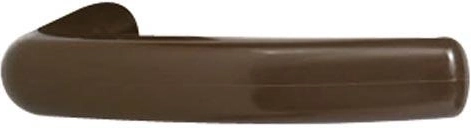 Poignée intérieure Klasik marron, plastique, 1 paire