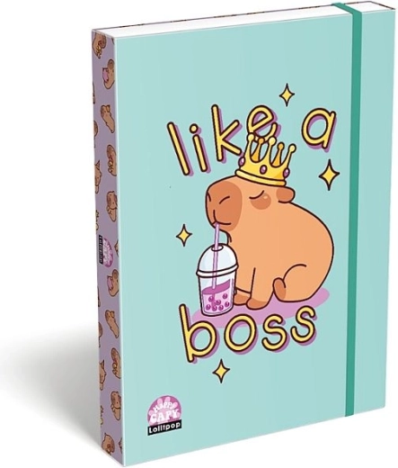 LizzyCard protège-cahiers A5 Capybara