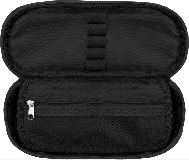 Compartimentage pratique, y compris une poche en filet zippée