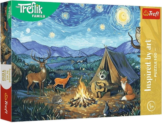 Puzzle Trefl Inspired by Art au coin du feu – 100 pièces