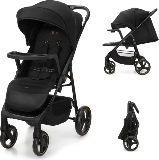 Poussette sportive Kinderkraft Trig 3 avec tablette onyx black