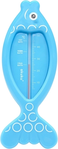 Thermomètre de bain pour enfants Akuku poisson bleu