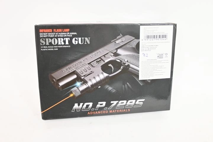 Pistolet à billes pour enfants avec effet lumineux