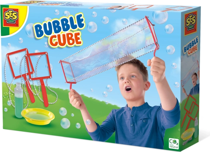 Jeu à bulles pour méga bulles carrées