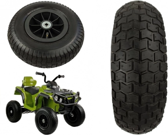 Roue gonflable pour quad électrique pour enfant - 1 pièce