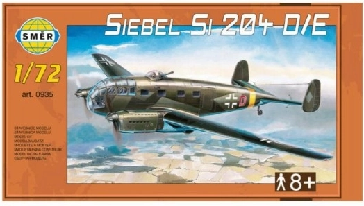 Modèle d'avion Siebel Si 204 D/E 1:72