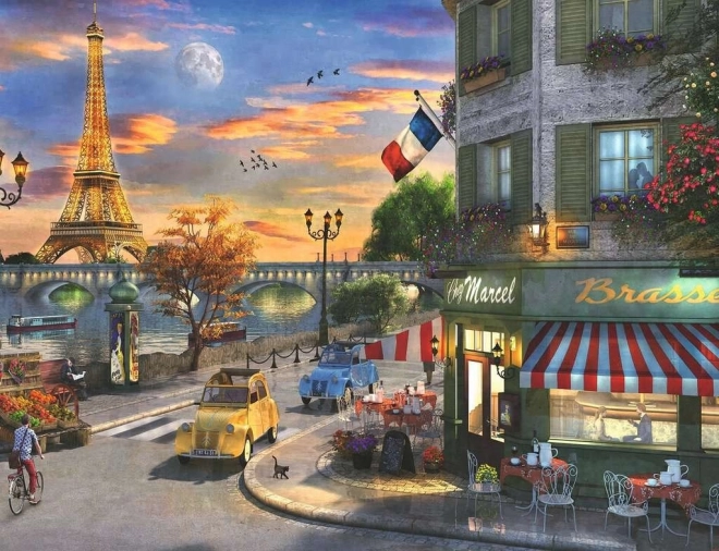 Puzzle Ravensburger Coucher de soleil à Paris 2000 pièces