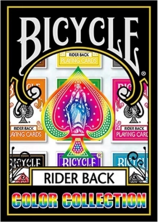 Ensemble de cartes à jouer Bicycle Color Collection
