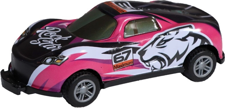 Voiture cascadeuse 9 cm à rétrofriction (pull-back), métal – 8 modèles