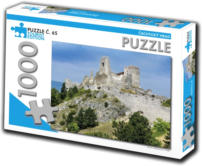 Puzzle touristique Château de Čachtice 1000 pièces