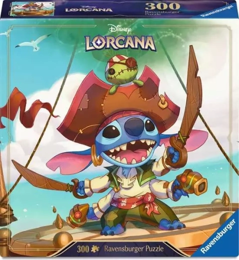 Puzzle Ravensburger Disney Lorcana Stitch – boucanier extraterrestre (300 pièces)