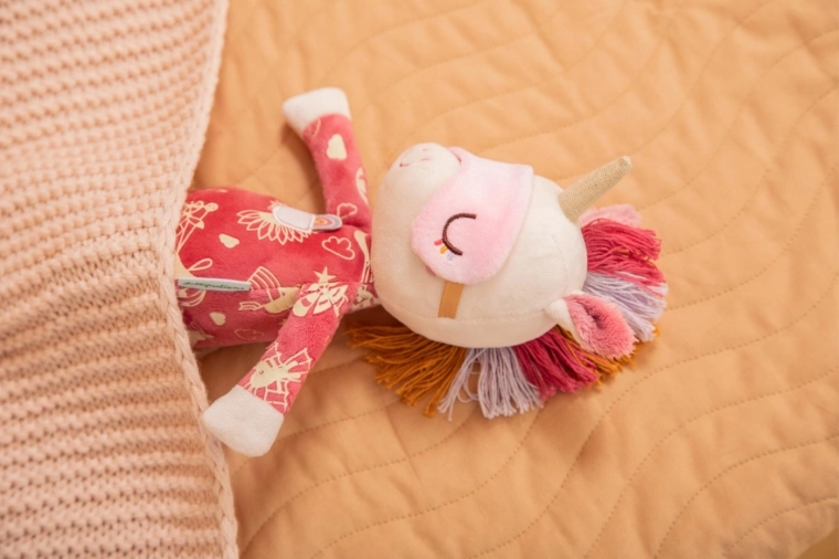 Licorne Lena, compagne de lit Lilliputiens
