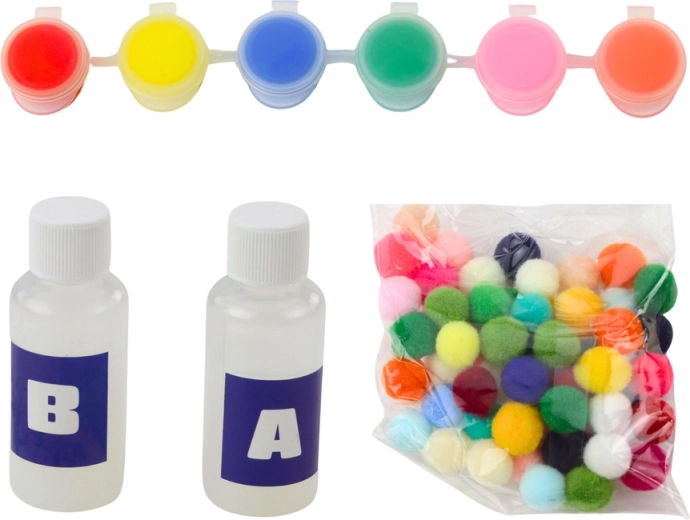 Mélange simple du gel A + B