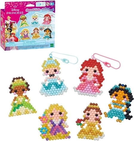 Aquabeads Disney Princess coffret créatif pour fabriquer des porte-clés
