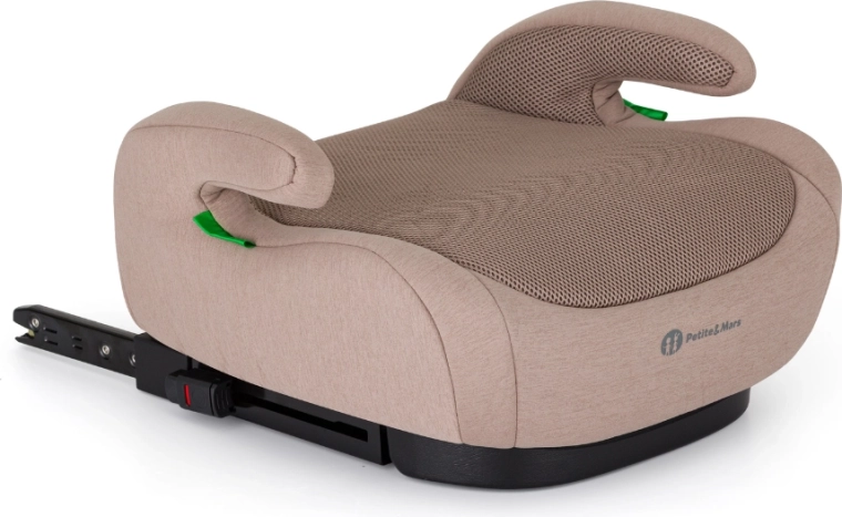 Rehausseur Petite&Mars Optimus Pro i-Size Air Tan Brown (125–150 cm)