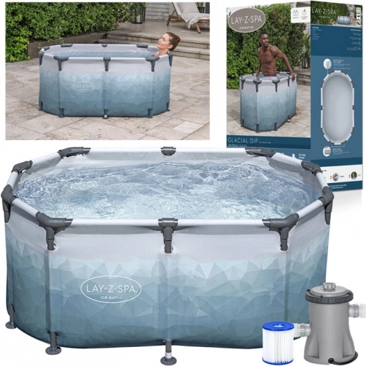 Bestway Bain de Glace avec Filtration 150x90 cm