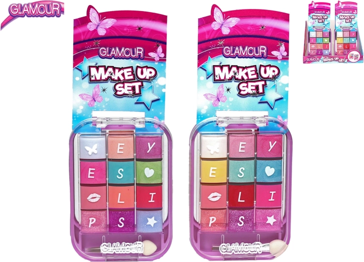 Palette de maquillage pour enfants avec miroir Glamour