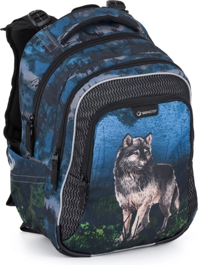 Bagmaster lumi 24 f sac à dos scolaire loup