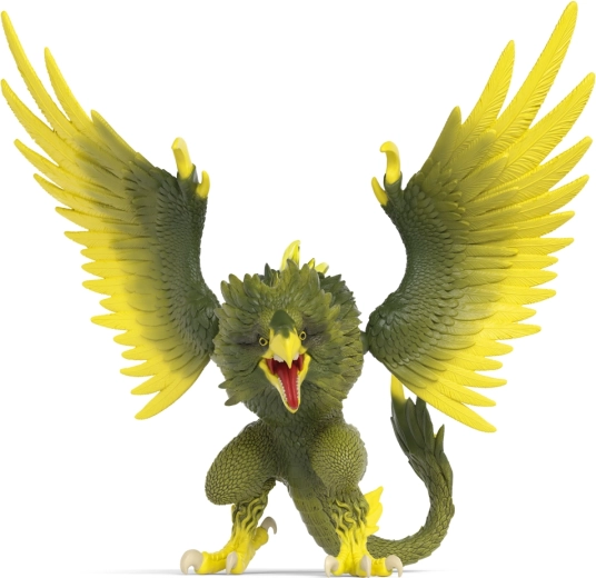 Détails réalistes des plumes, écailles et griffes