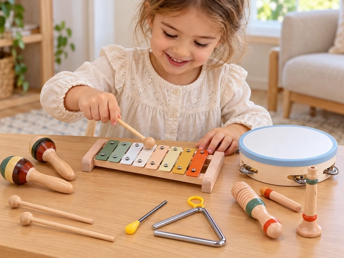 Xylophone coloré pour les premières mélodies