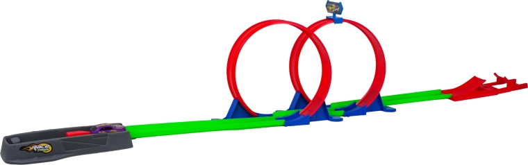 Deux loopings pour une course pleine d’action