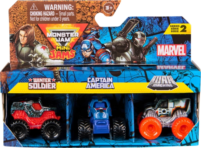 Les héros Marvel sur roues