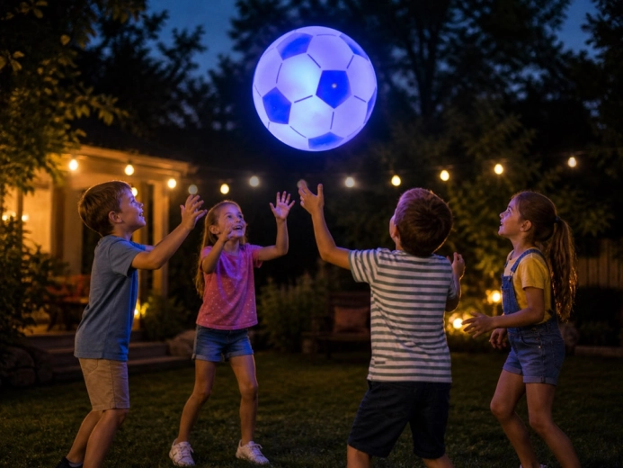 Des lumières LED pour s’amuser même après la tombée de la nuit
