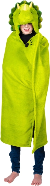 Couverture à capuche chaude Cozy Noxxiez dinosaure