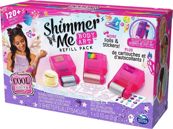 Pack de recharge Cool Maker Shimmer Me pour tatouage