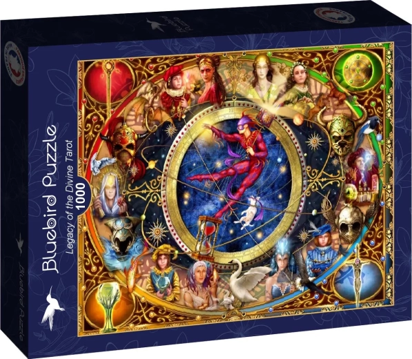 Puzzle Bluebird Héritage du tarot divin 1000 pièces