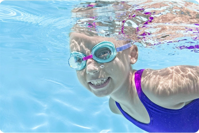 Protection UV pour les yeux sensibles des enfants