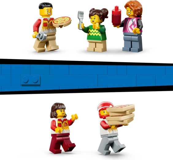 5 minifigurines et de nombreux accessoires pour le jeu de rôle