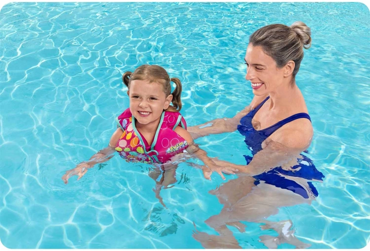 Soutien de flottabilité sûr pour les premières nages