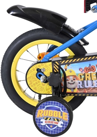 Départ stable grâce aux petites roues