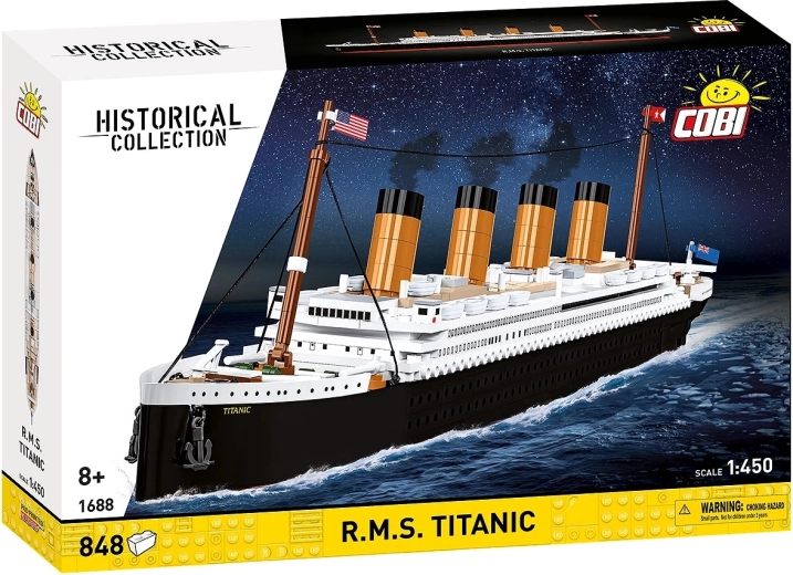 Jeu de construction RMS TITANIC 1:450, 848 pièces