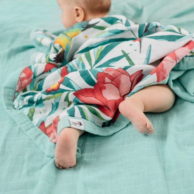Couverture en mousseline de coton Airy Grace