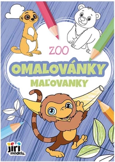 Coloriages A5 Zoo JIRI MODELS