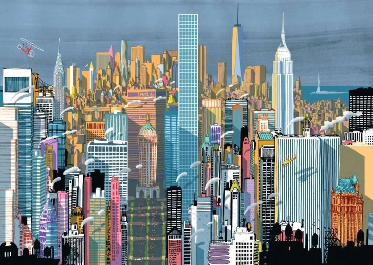 Puzzle Ravensburger Ville de New York 1000 pièces