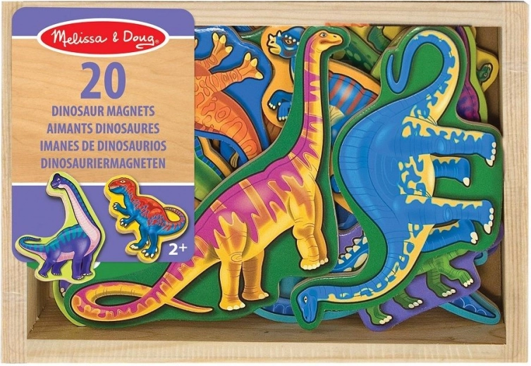 Aimants avec dinosaures – 20 pcs