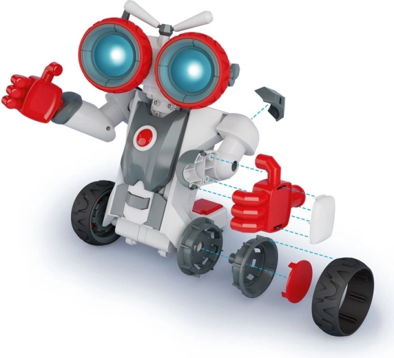 Construisez le robot avec plus de 130 pièces